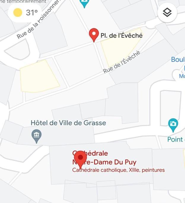 Grasse : Centre Ville Superbe Appartement 2 Chambres エクステリア 写真